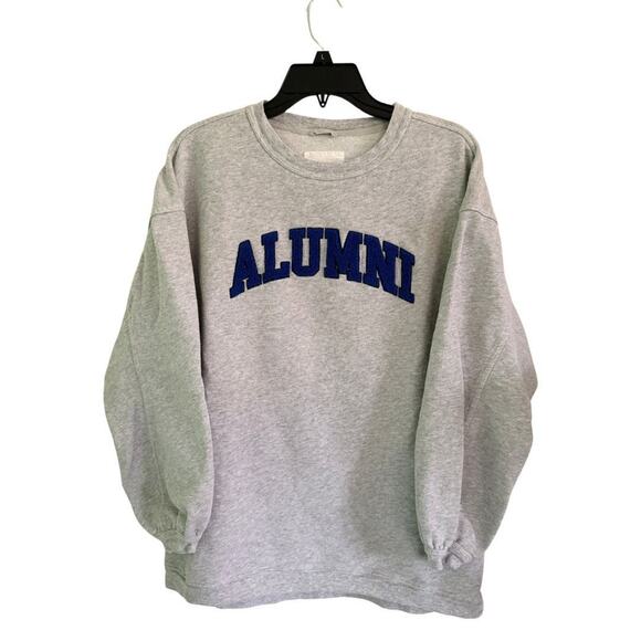 Aerie Alumni Gray Crewneck Sweatshirt Size XS - Picture 1 of 3